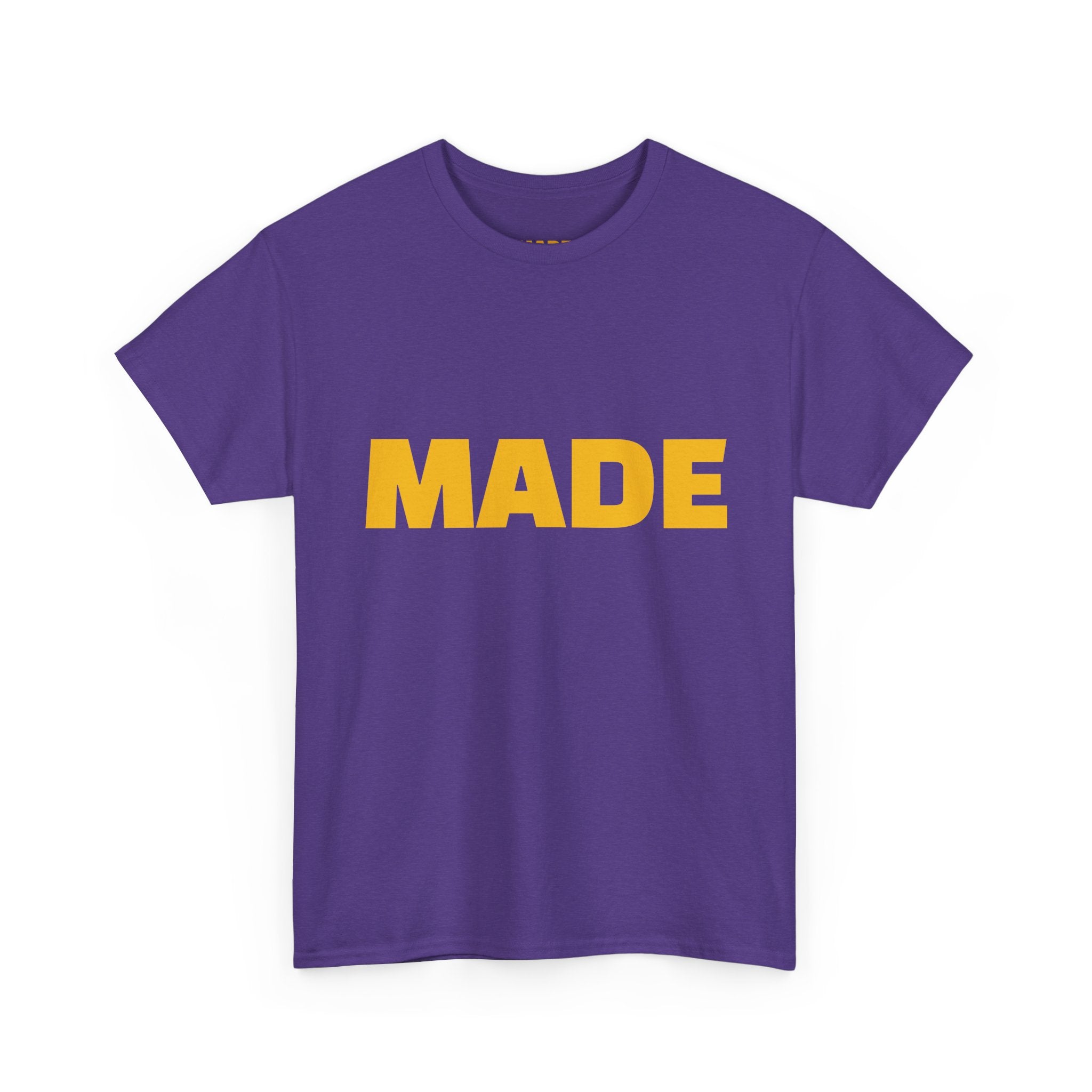 Made Statement Unisex Heavy Cotton Tee | Casual Wear, Gift for Creatives, Festival Tee, Summer Style, Everyday Comfort