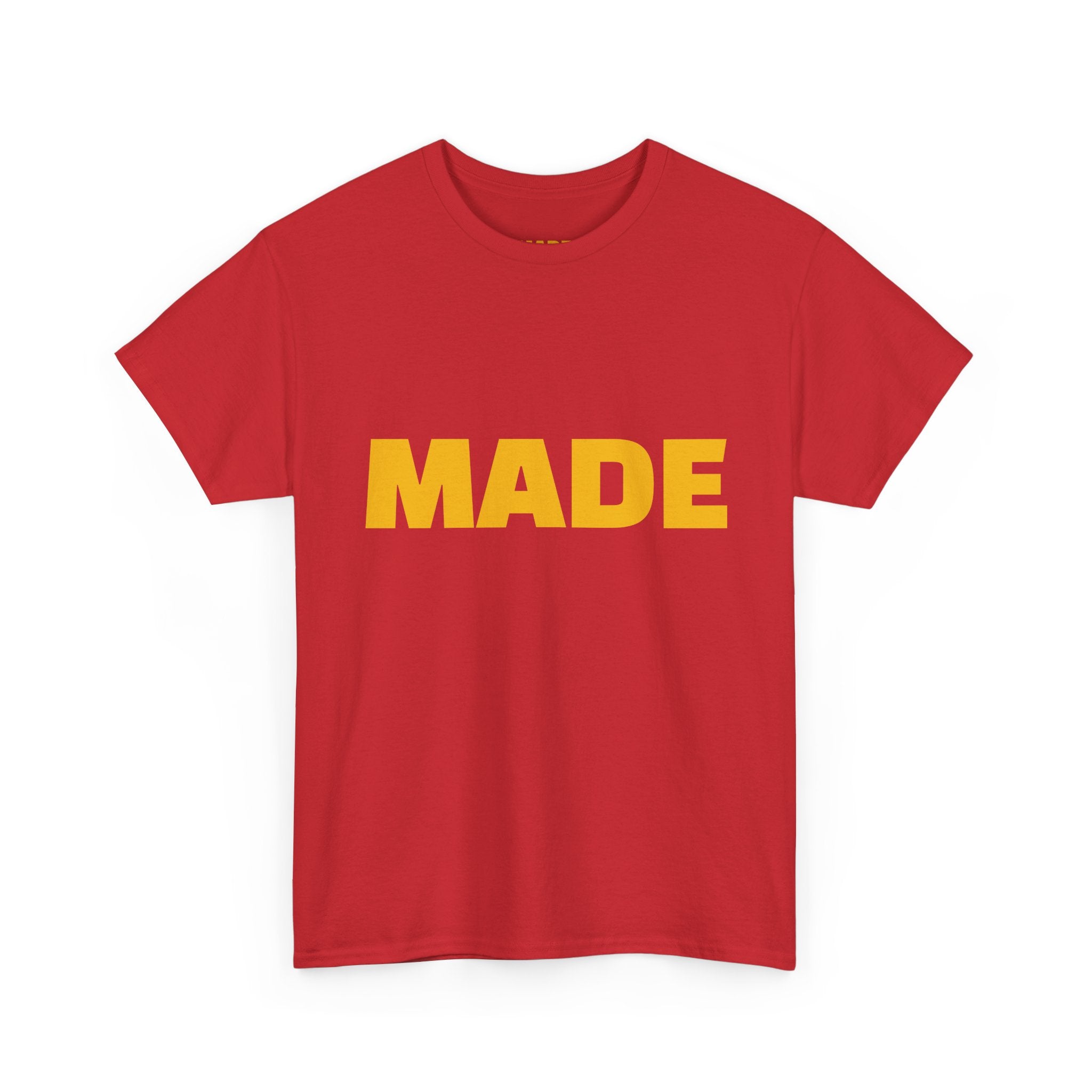Made Statement Unisex Heavy Cotton Tee | Casual Wear, Gift for Creatives, Festival Tee, Summer Style, Everyday Comfort