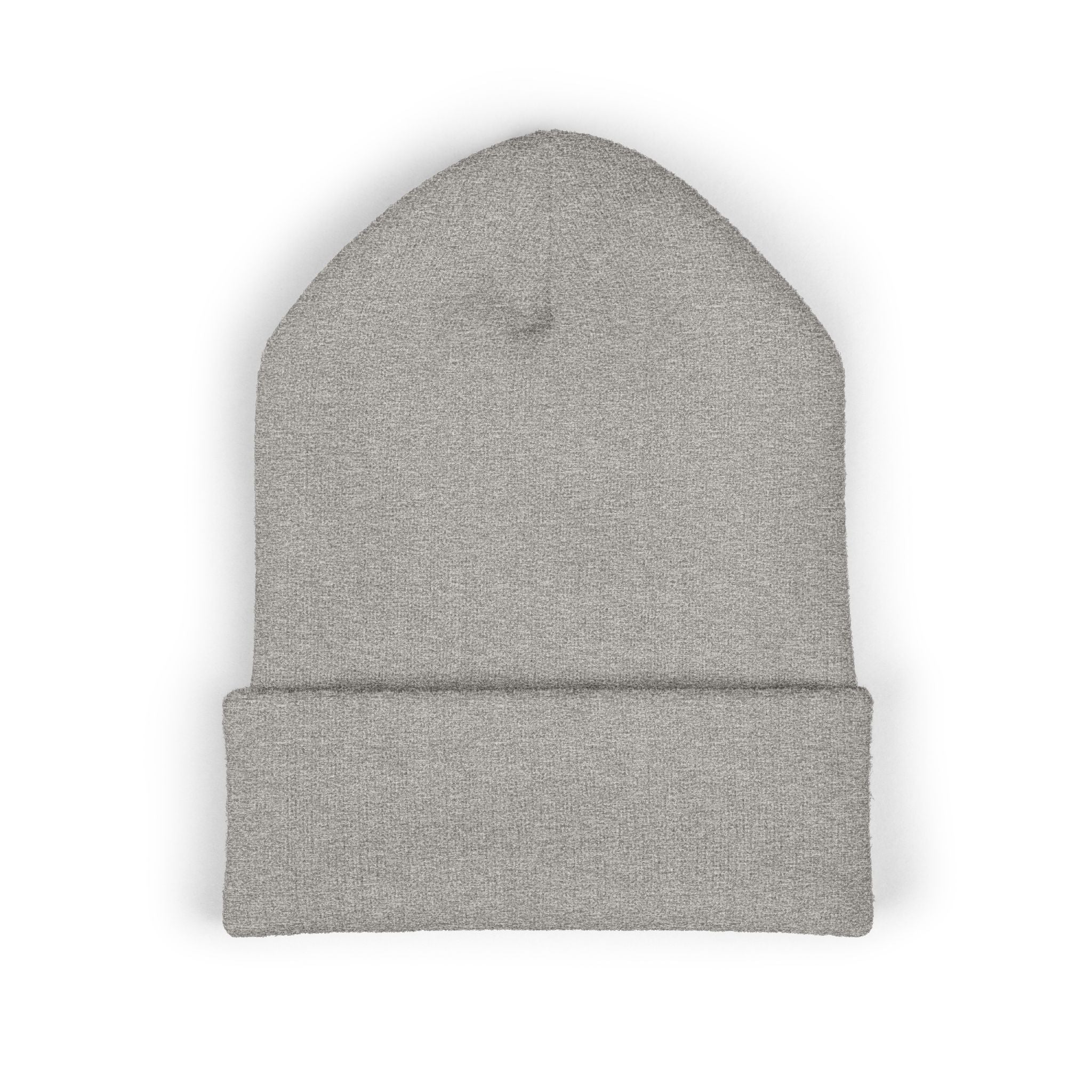 Embroidered "Lynchpin of Bensonhurst" Cuffed Beanie — Cozy Yellow Knit Hat