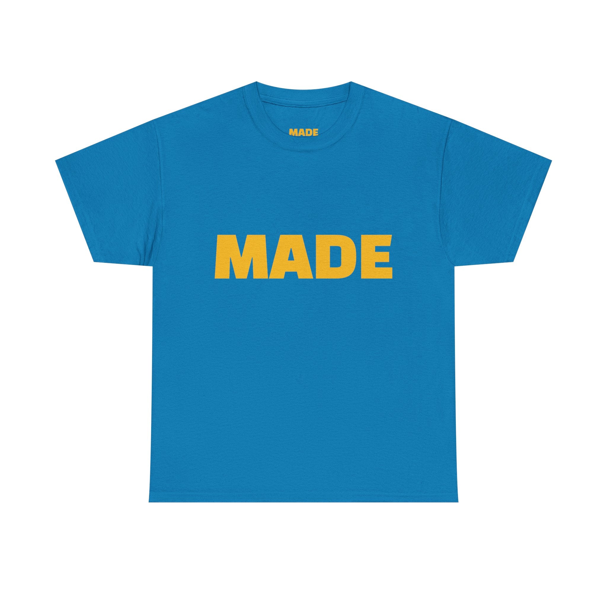 Made Statement Unisex Heavy Cotton Tee | Casual Wear, Gift for Creatives, Festival Tee, Summer Style, Everyday Comfort