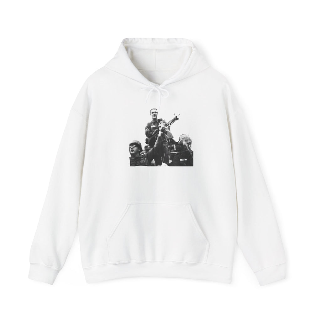 VIETNAM DOM Band Photo Hoodie — Vintage Rock Concert Graphic Sweatshirt