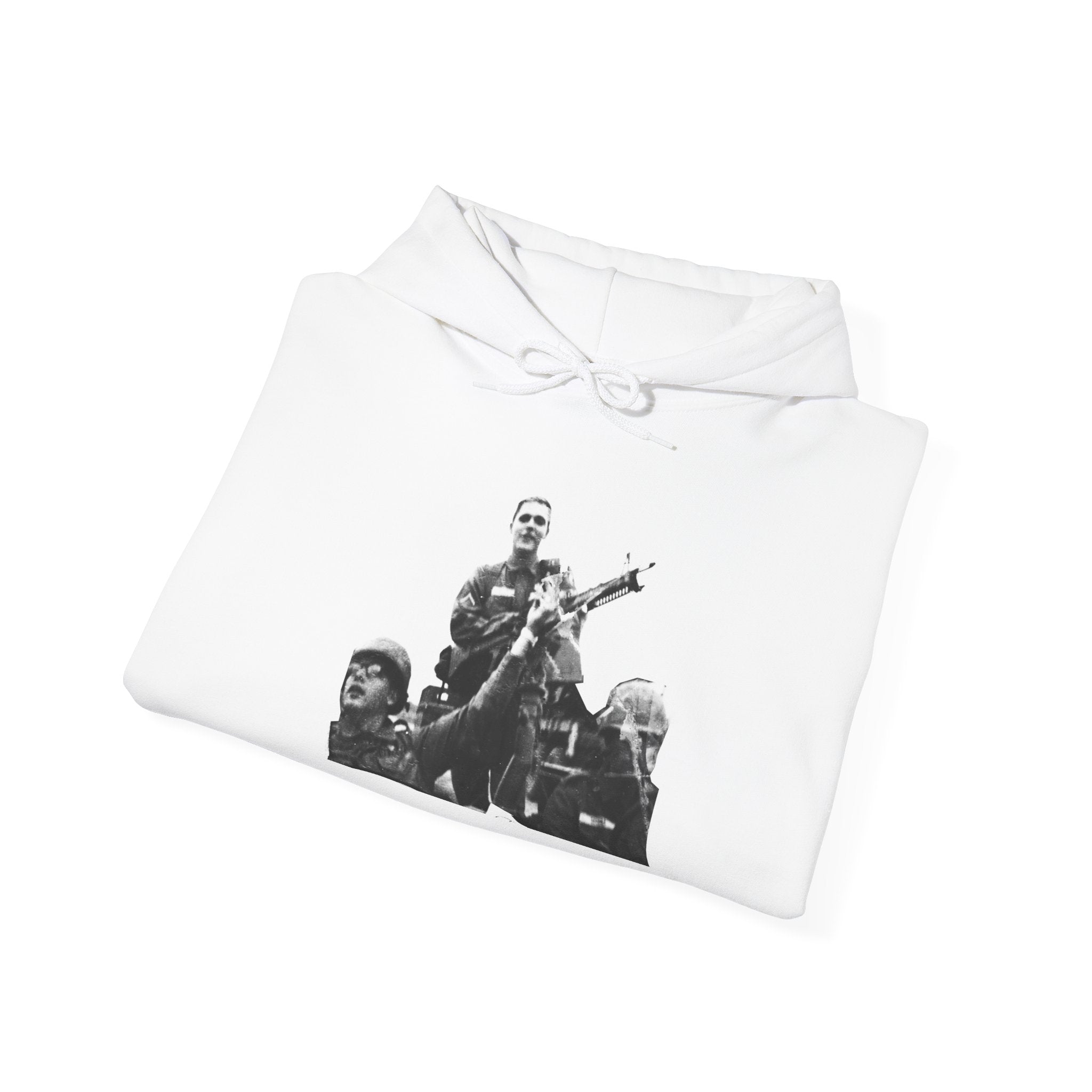 VIETNAM DOM Band Photo Hoodie — Vintage Rock Concert Graphic Sweatshirt